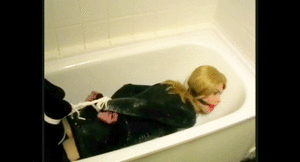 www.joycealexander.net - "A Bath Tub Predicament" - Nina Jay - Video - Dec 13 thumbnail