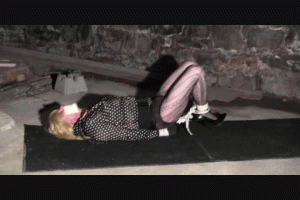www.joycealexander.net - Pantyhose Exposed: "Hogtied And Hooded" - Photo Set/Video - May 4 thumbnail